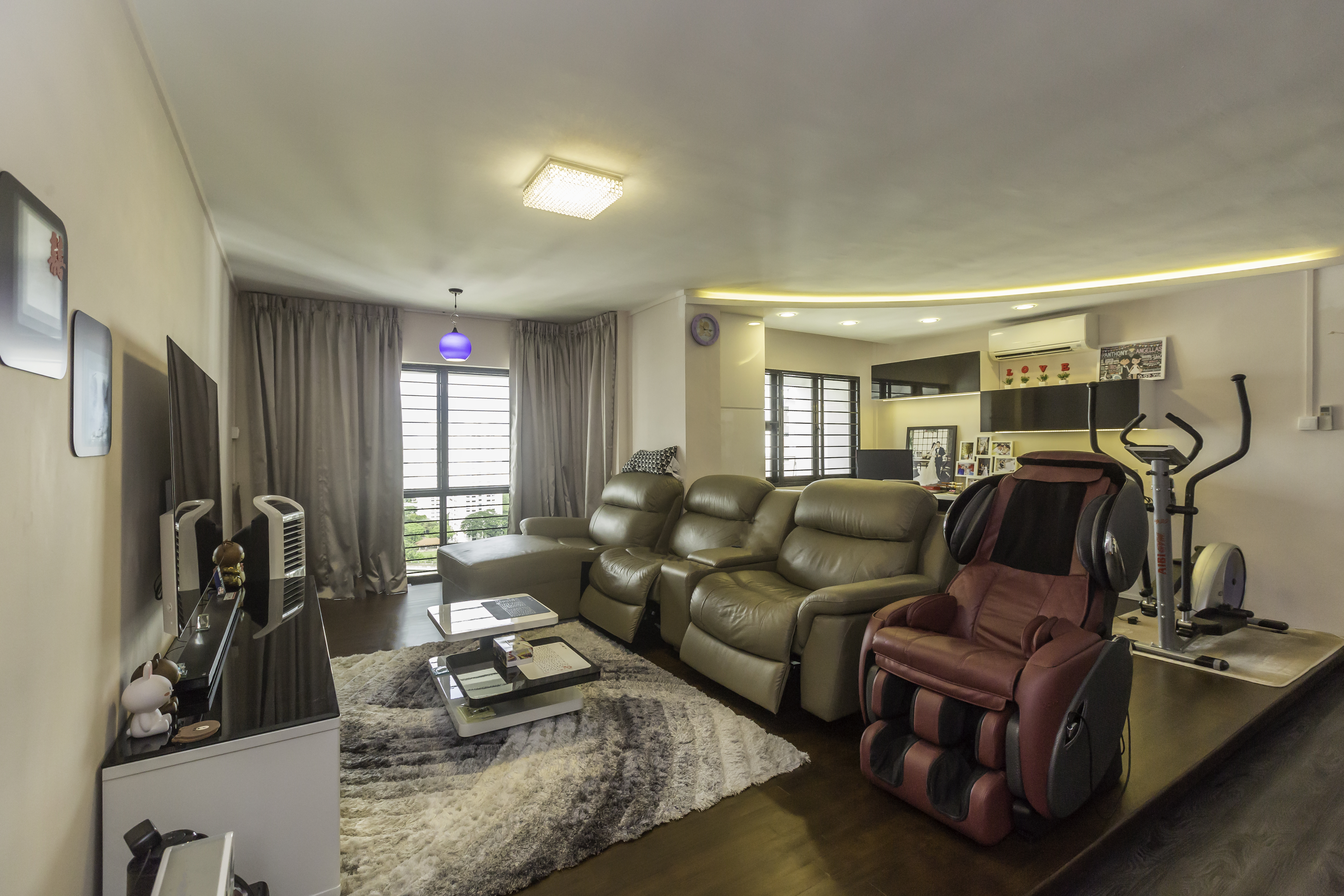 Classical, Modern Design - Living Room - HDB 5 Room - Design by MJS Interior Pte Ltd