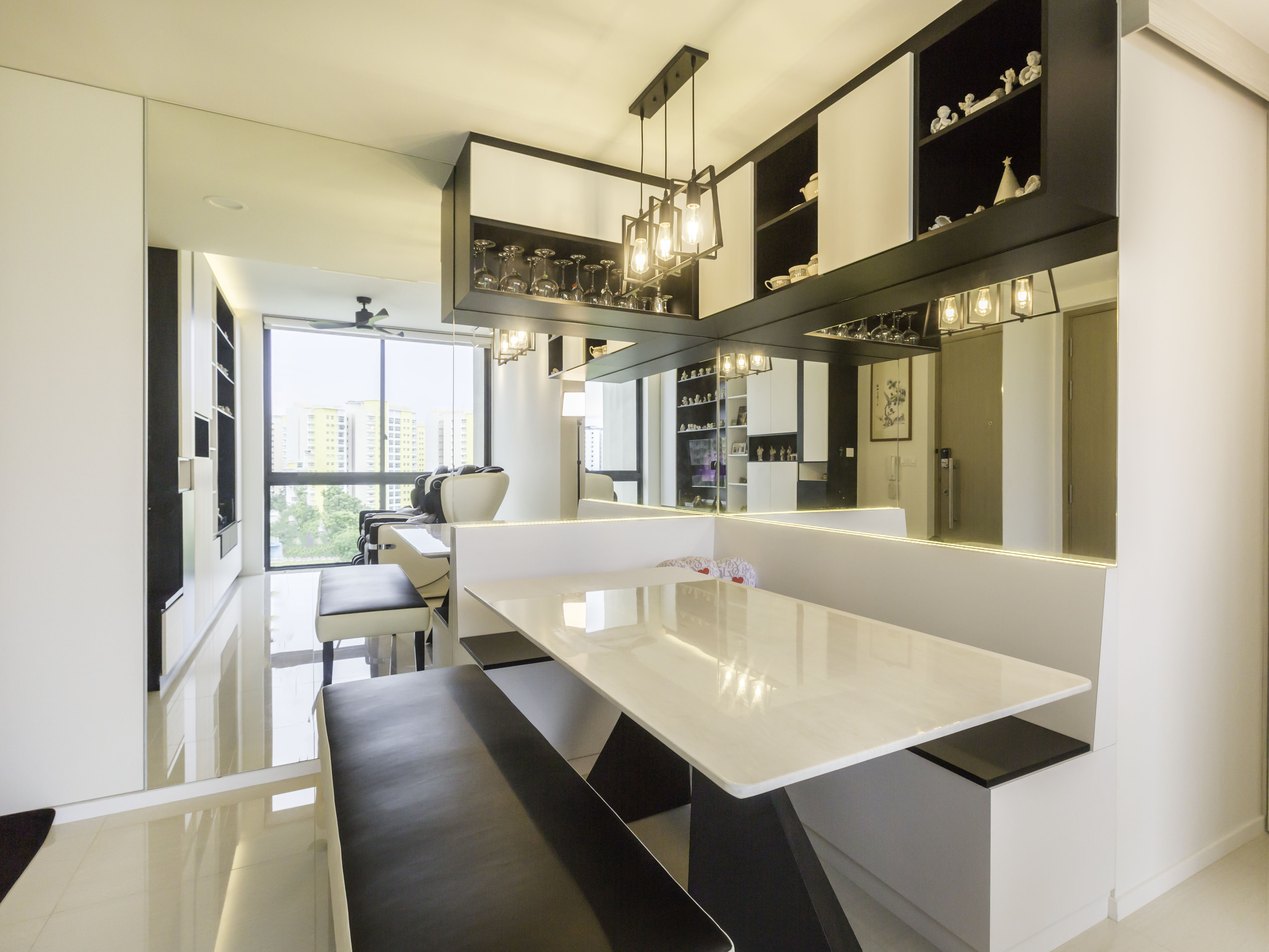 Contemporary, Modern Design - Dining Room - Condominium - Design by MJS Interior Pte Ltd