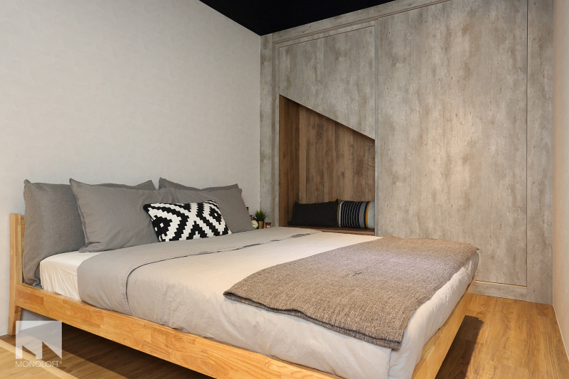 Industrial, Scandinavian Design - Bedroom - Office - Design by MONOLOFT