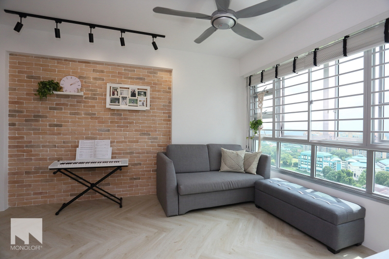 Country, Scandinavian Design - Living Room - HDB 3 Room - Design by MONOLOFT