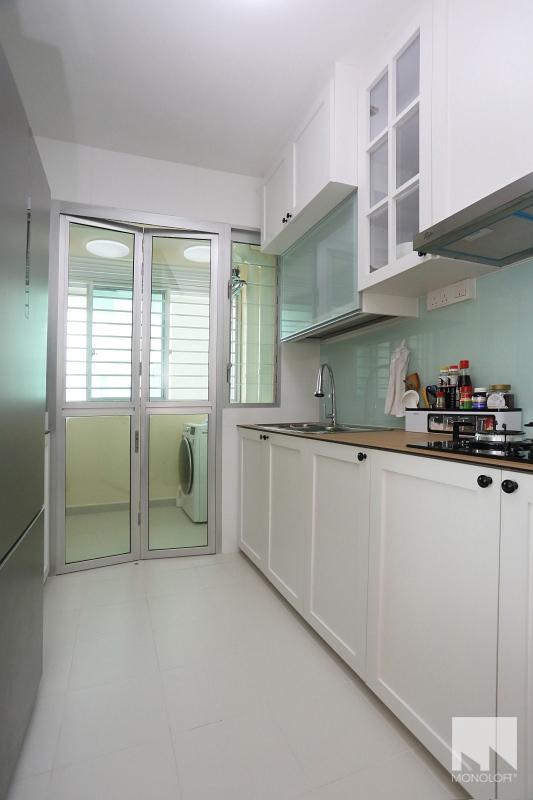 Country, Scandinavian Design - Kitchen - HDB 3 Room - Design by MONOLOFT