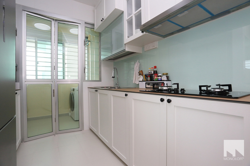 Country, Scandinavian Design - Kitchen - HDB 3 Room - Design by MONOLOFT