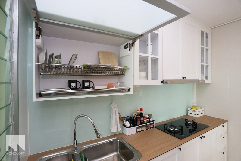 Country, Scandinavian Design - Kitchen - HDB 3 Room - Design by MONOLOFT