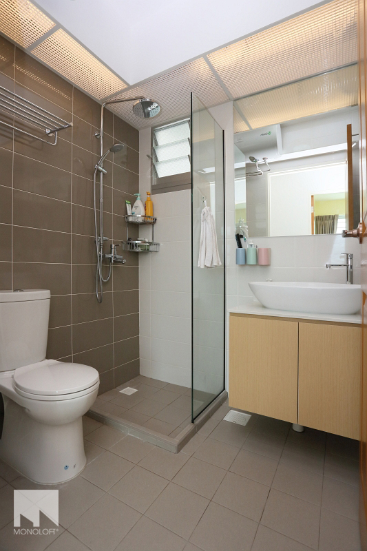 Country, Scandinavian Design - Bathroom - HDB 3 Room - Design by MONOLOFT