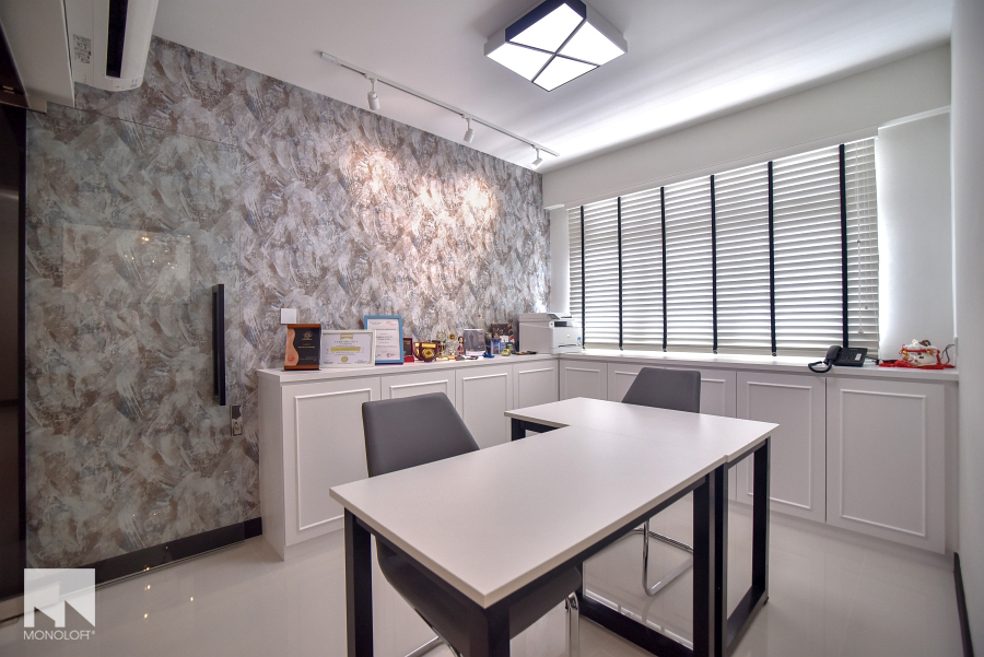 Minimalist Design - Study Room - HDB 4 Room - Design by MONOLOFT