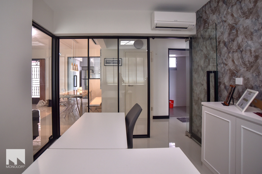 Minimalist Design - Study Room - HDB 4 Room - Design by MONOLOFT