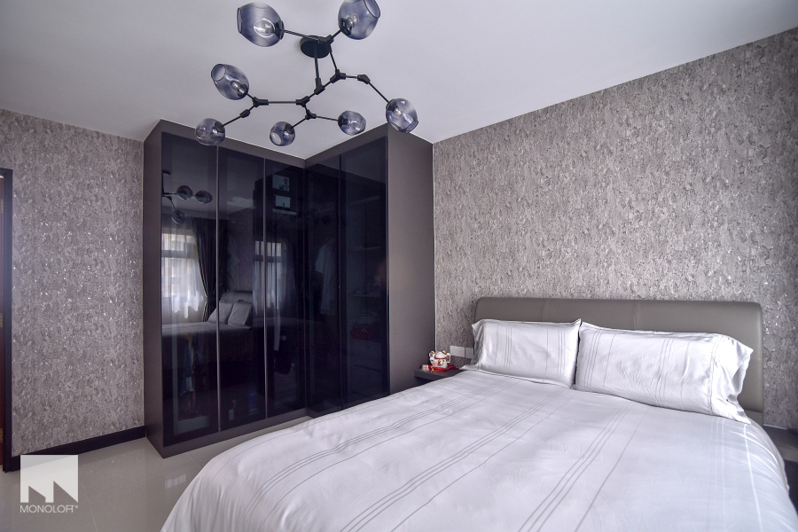 Minimalist Design - Bedroom - HDB 4 Room - Design by MONOLOFT