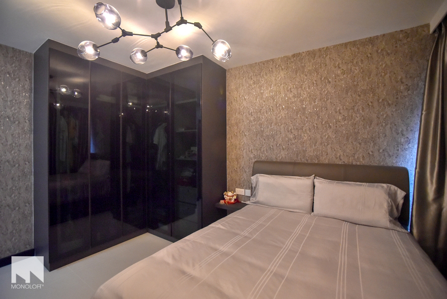 Minimalist Design - Bedroom - HDB 4 Room - Design by MONOLOFT