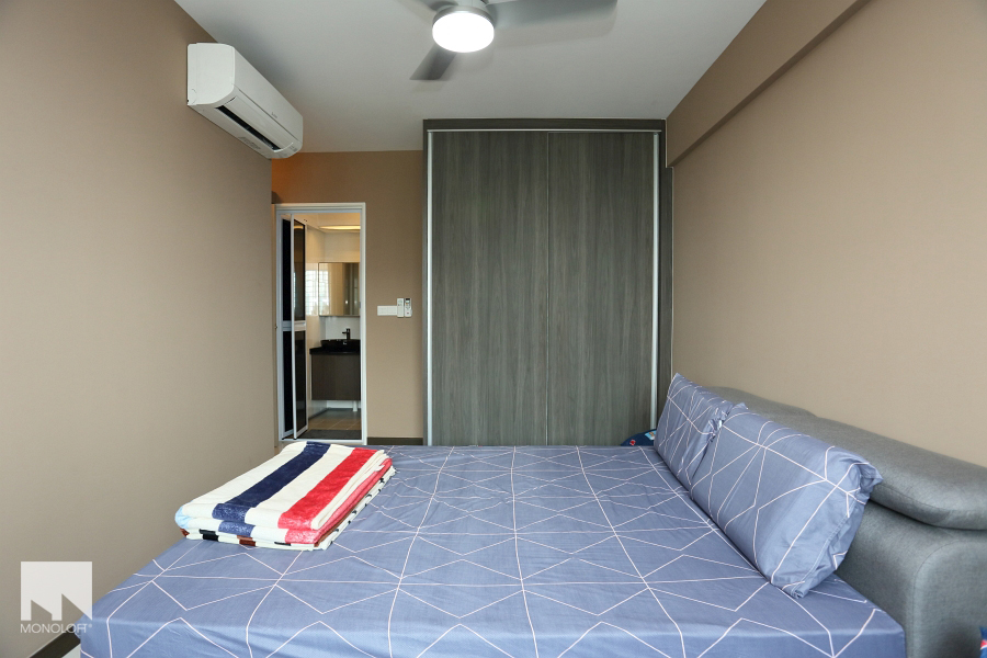 Contemporary, Minimalist Design - Bedroom - HDB 4 Room - Design by MONOLOFT