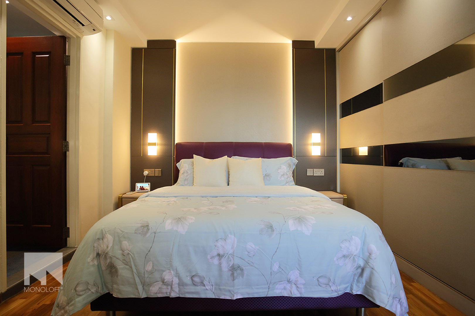 Modern, Oriental Design - Bedroom - HDB 5 Room - Design by MONOLOFT