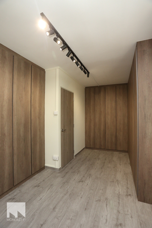 Scandinavian Design - Bedroom - HDB Executive Apartment - Design by MONOLOFT