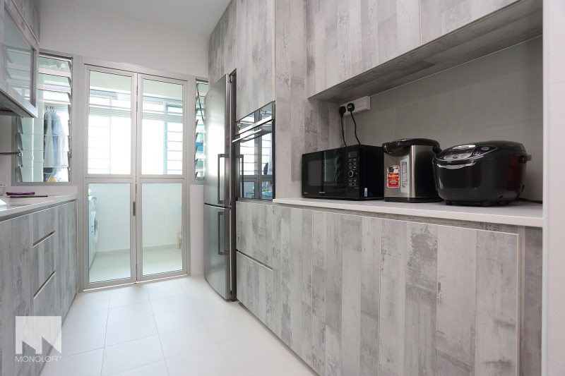 Scandinavian Design - Kitchen - HDB 4 Room - Design by MONOLOFT