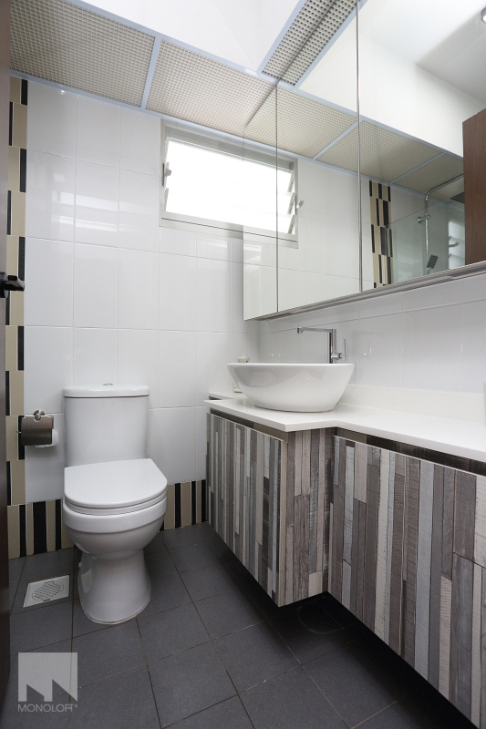 Scandinavian Design - Bathroom - HDB 4 Room - Design by MONOLOFT