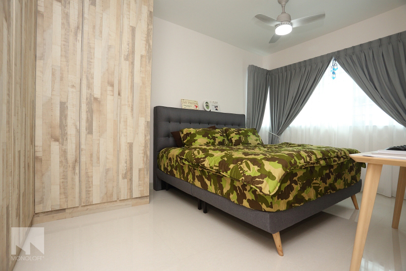 Scandinavian Design - Bedroom - HDB 4 Room - Design by MONOLOFT