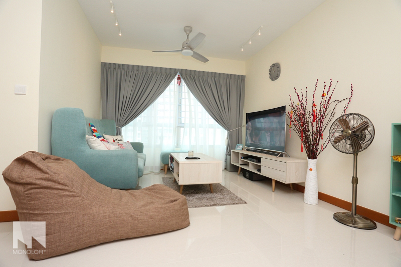 Scandinavian Design - Living Room - HDB 4 Room - Design by MONOLOFT