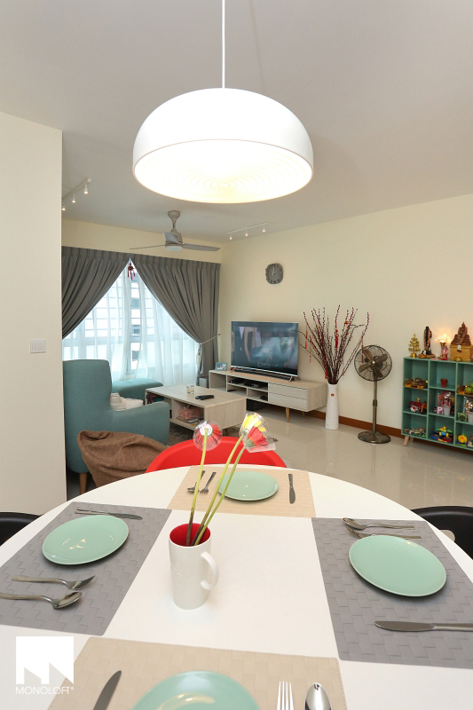 Scandinavian Design - Dining Room - HDB 4 Room - Design by MONOLOFT