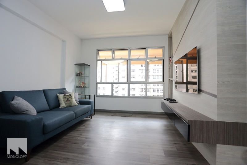 Minimalist, Scandinavian Design - Living Room - HDB 4 Room - Design by MONOLOFT