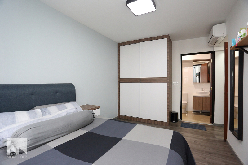 Minimalist, Scandinavian Design - Bedroom - HDB 4 Room - Design by MONOLOFT