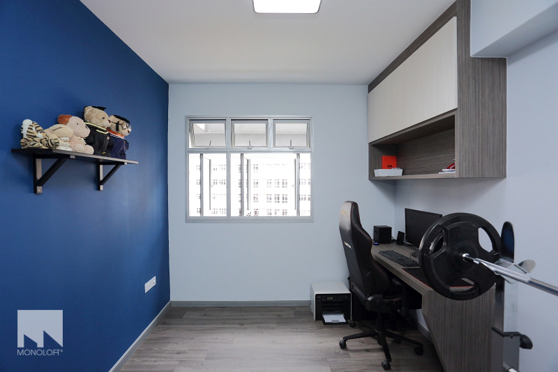 Minimalist, Scandinavian Design - Study Room - HDB 4 Room - Design by MONOLOFT