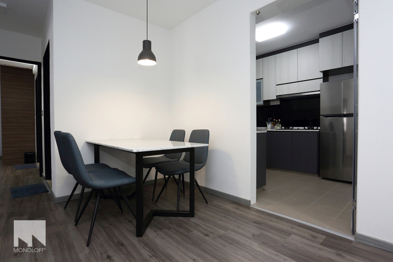 Minimalist, Scandinavian Design - Dining Room - HDB 4 Room - Design by MONOLOFT