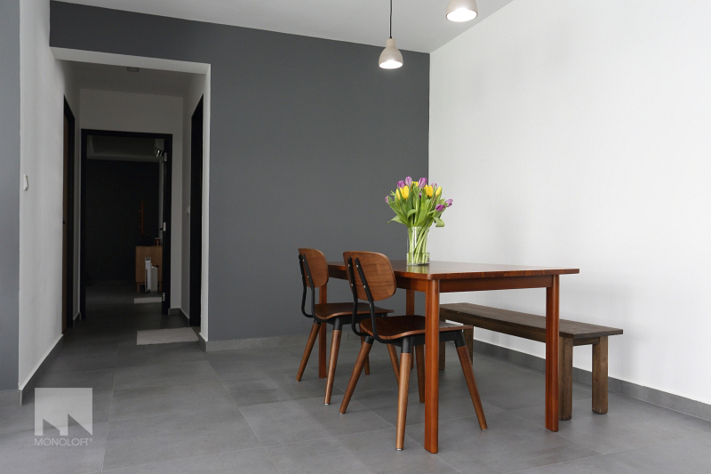 Minimalist Design - Dining Room - HDB 5 Room - Design by MONOLOFT