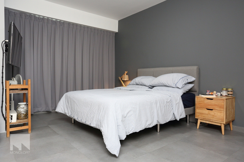 Minimalist Design - Bedroom - HDB 5 Room - Design by MONOLOFT