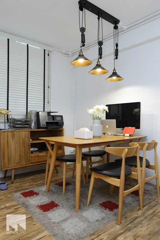 Scandinavian Design - Dining Room - HDB 3 Room - Design by MONOLOFT