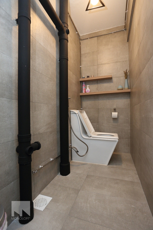 Scandinavian Design - Bathroom - HDB 3 Room - Design by MONOLOFT