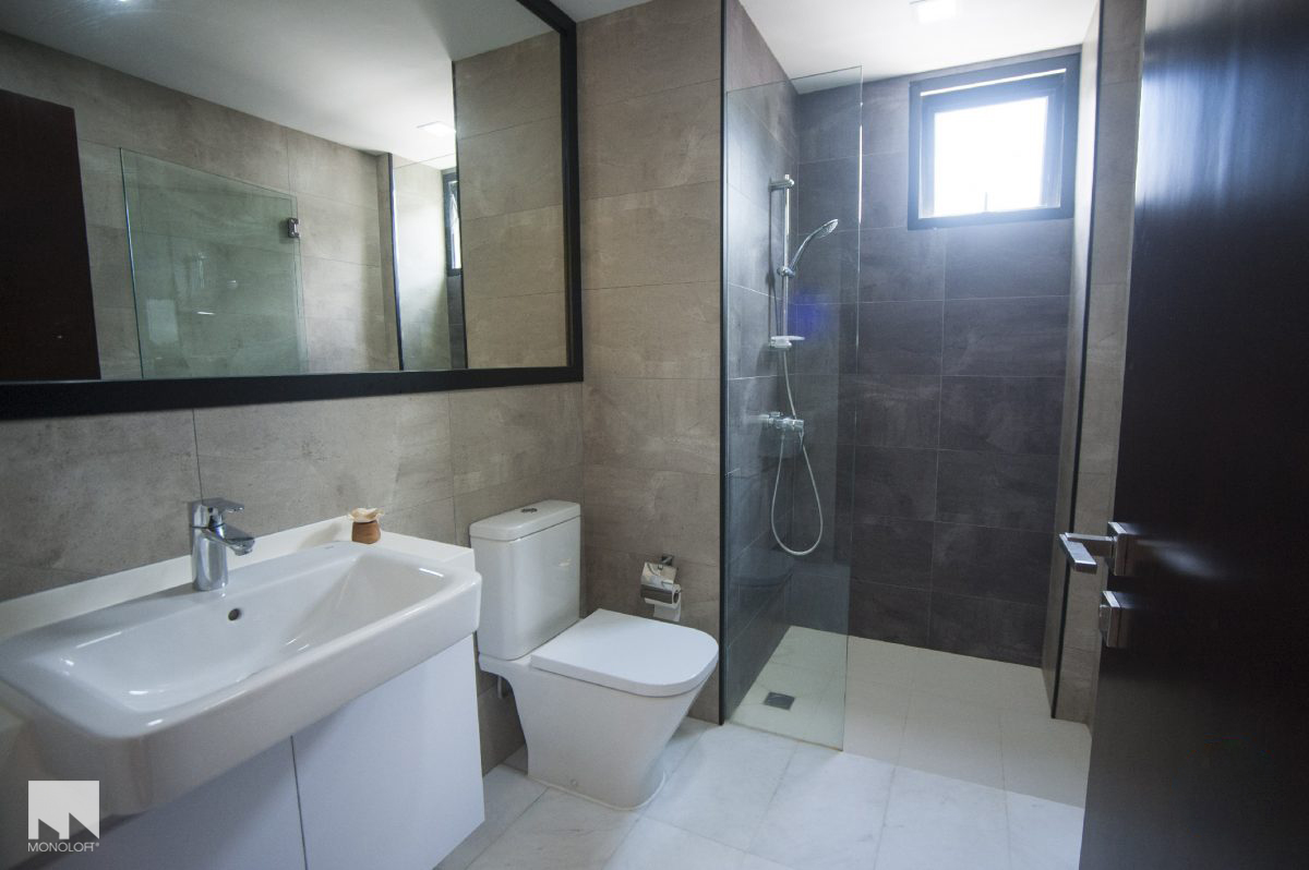 Minimalist, Scandinavian Design - Bathroom - Condominium - Design by MONOLOFT