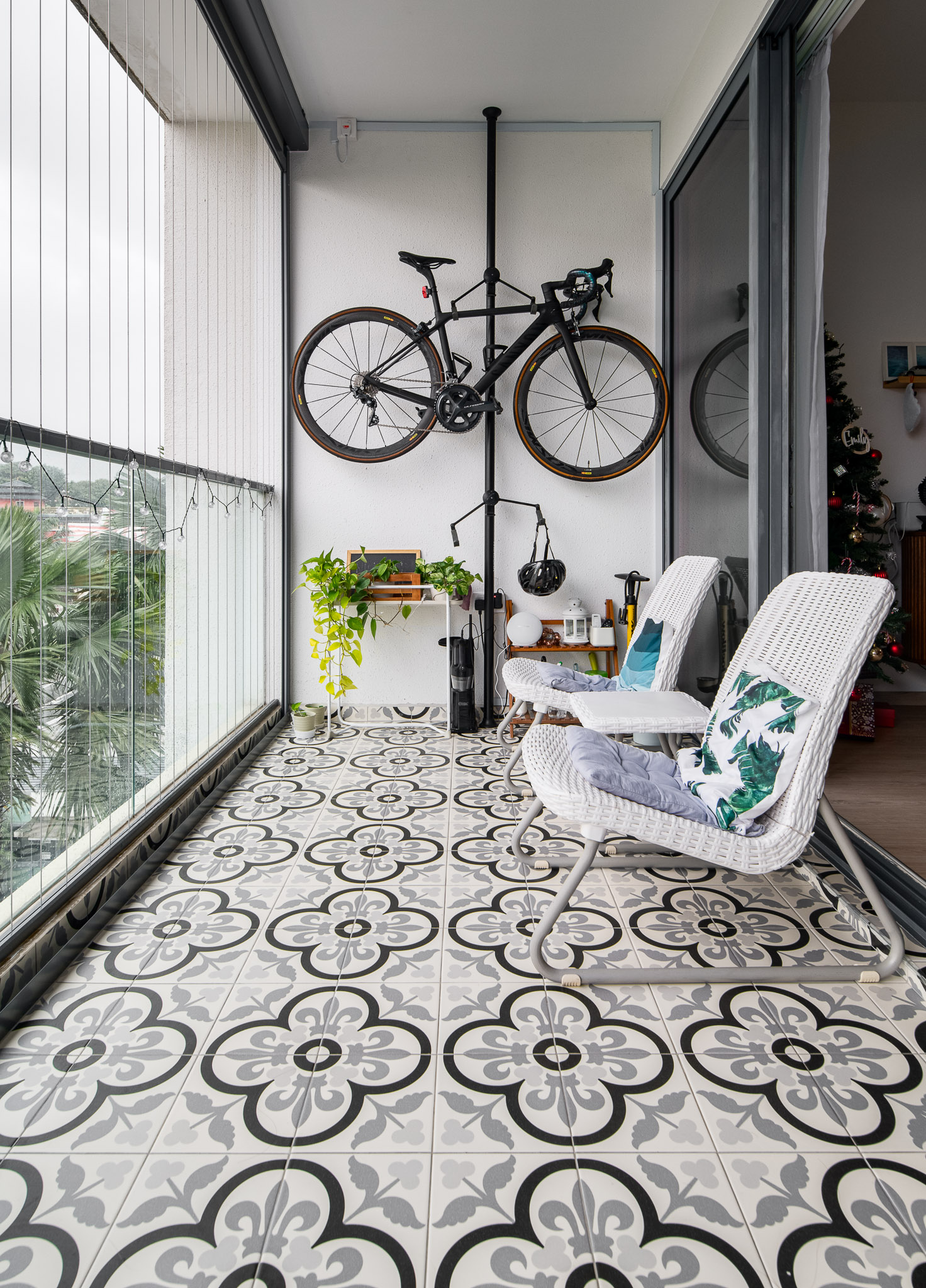 Scandinavian Design - Balcony - Condominium - Design by Mr Designer Studio