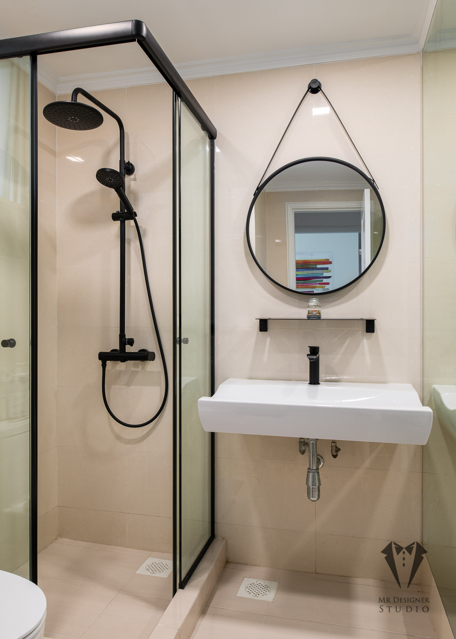 Scandinavian Design - Bathroom - Condominium - Design by Mr Designer Studio