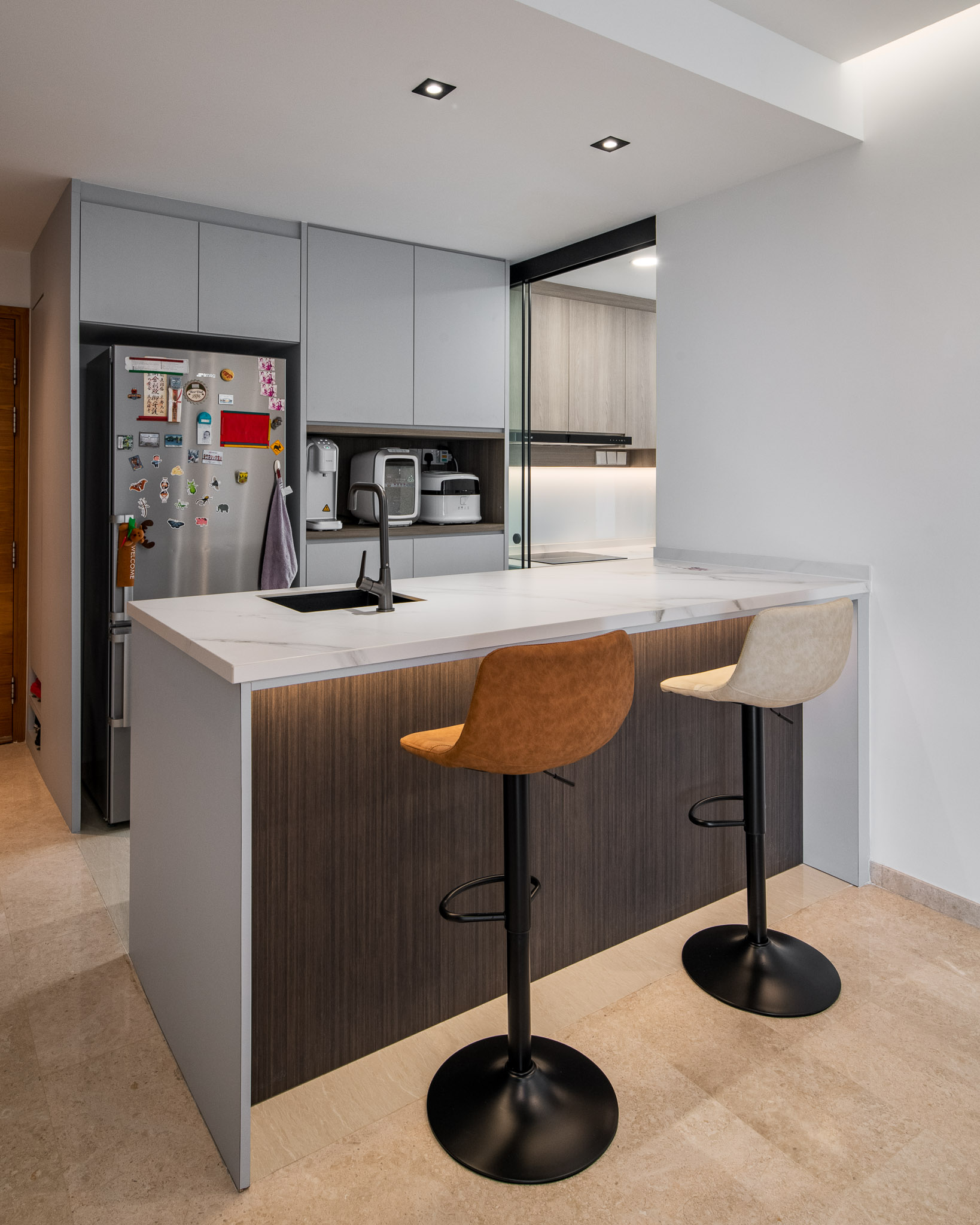 Contemporary Design - Living Room - Condominium - Design by Mr Designer Studio