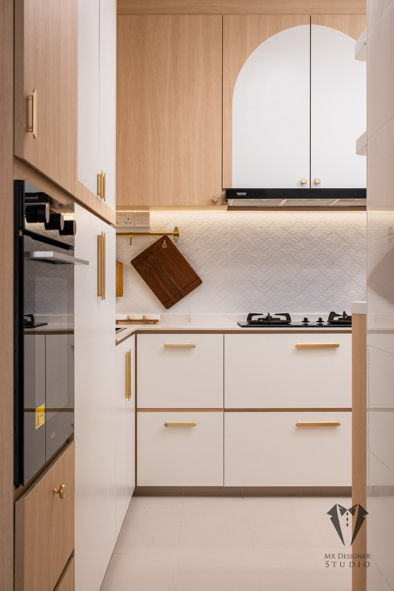 Scandinavian Design - Kitchen - HDB 4 Room - Design by Mr Designer Studio