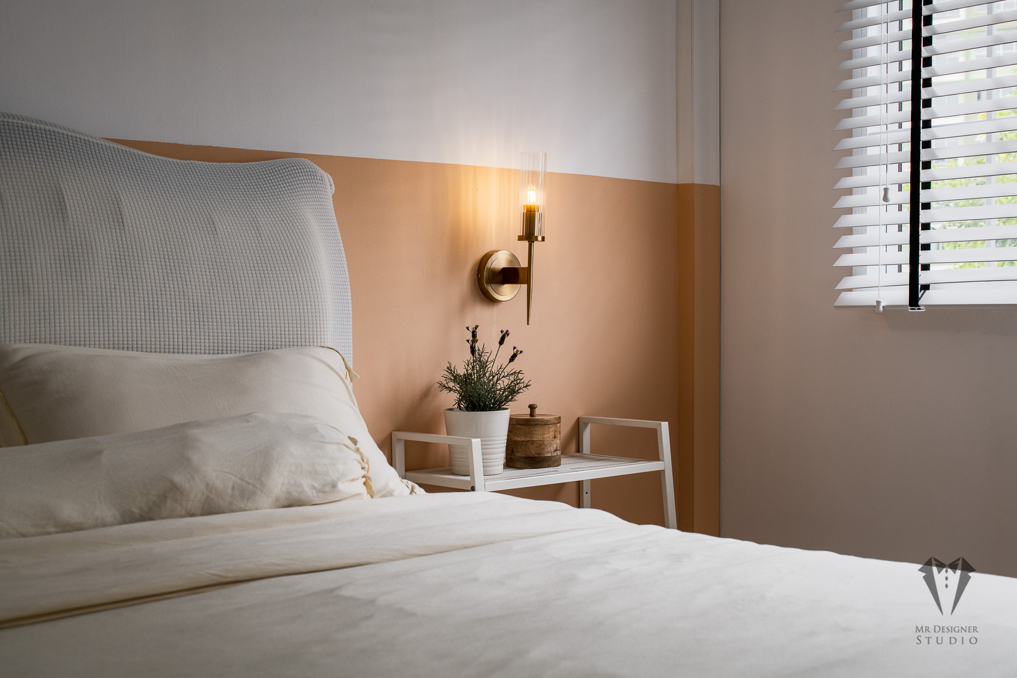 Country Design - Bedroom - HDB 5 Room - Design by Mr Designer Studio
