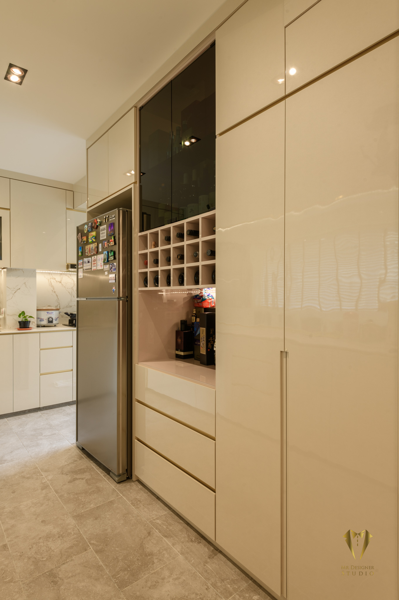 Contemporary, Modern, Oriental Design - Kitchen - HDB 5 Room - Design by Mr Designer Studio