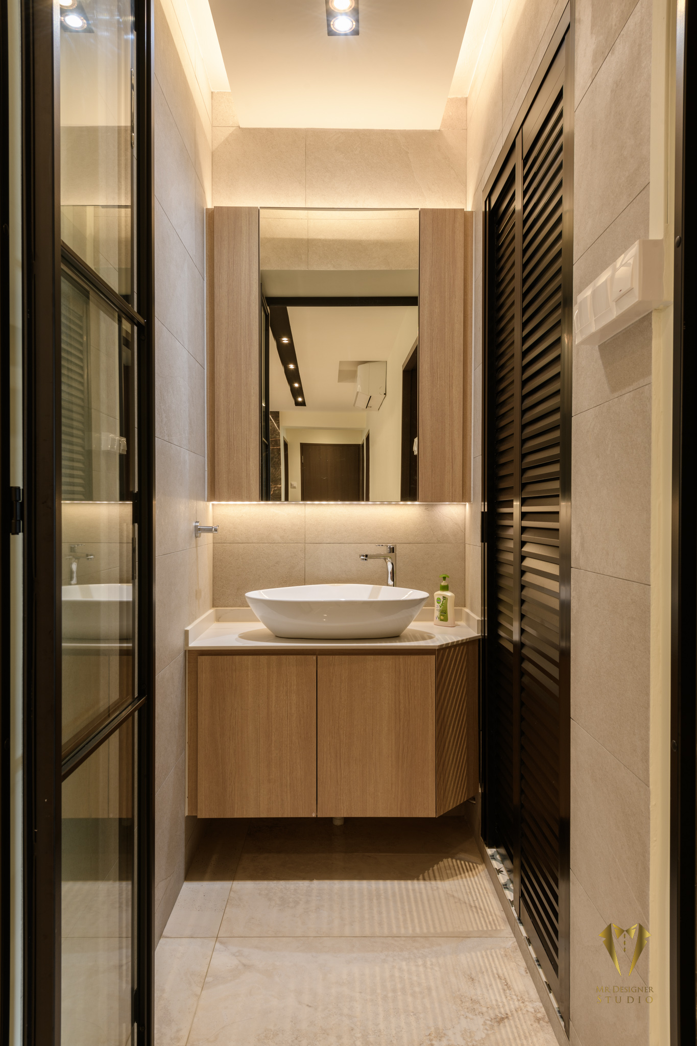 Contemporary, Modern, Oriental Design - Bathroom - HDB 5 Room - Design by Mr Designer Studio