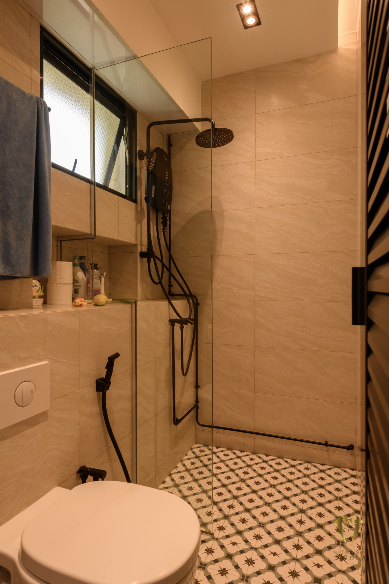 Contemporary, Modern, Oriental Design - Bathroom - HDB 5 Room - Design by Mr Designer Studio