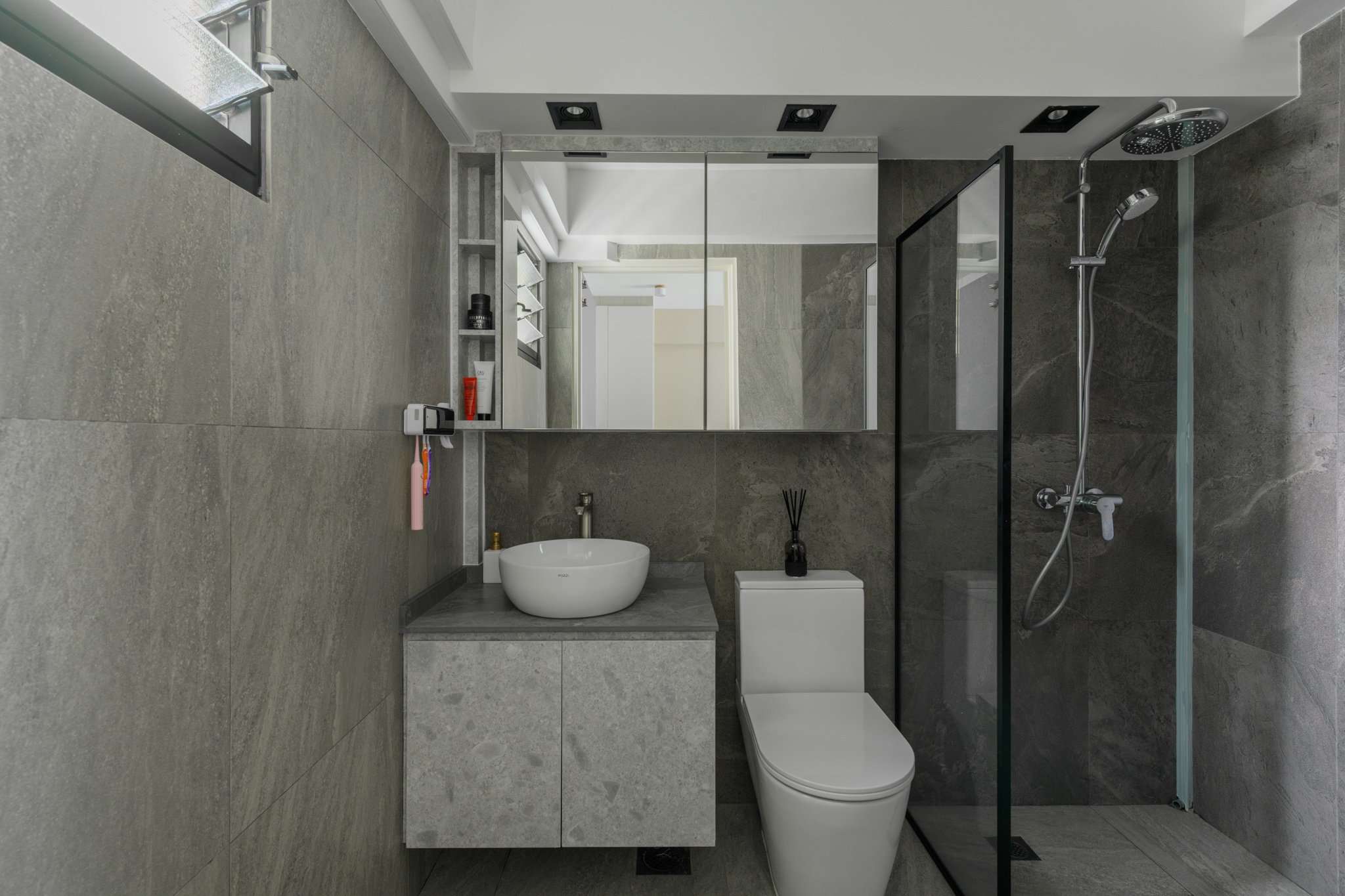 Scandinavian Design - Bathroom - HDB 5 Room - Design by Mr Designer Studio