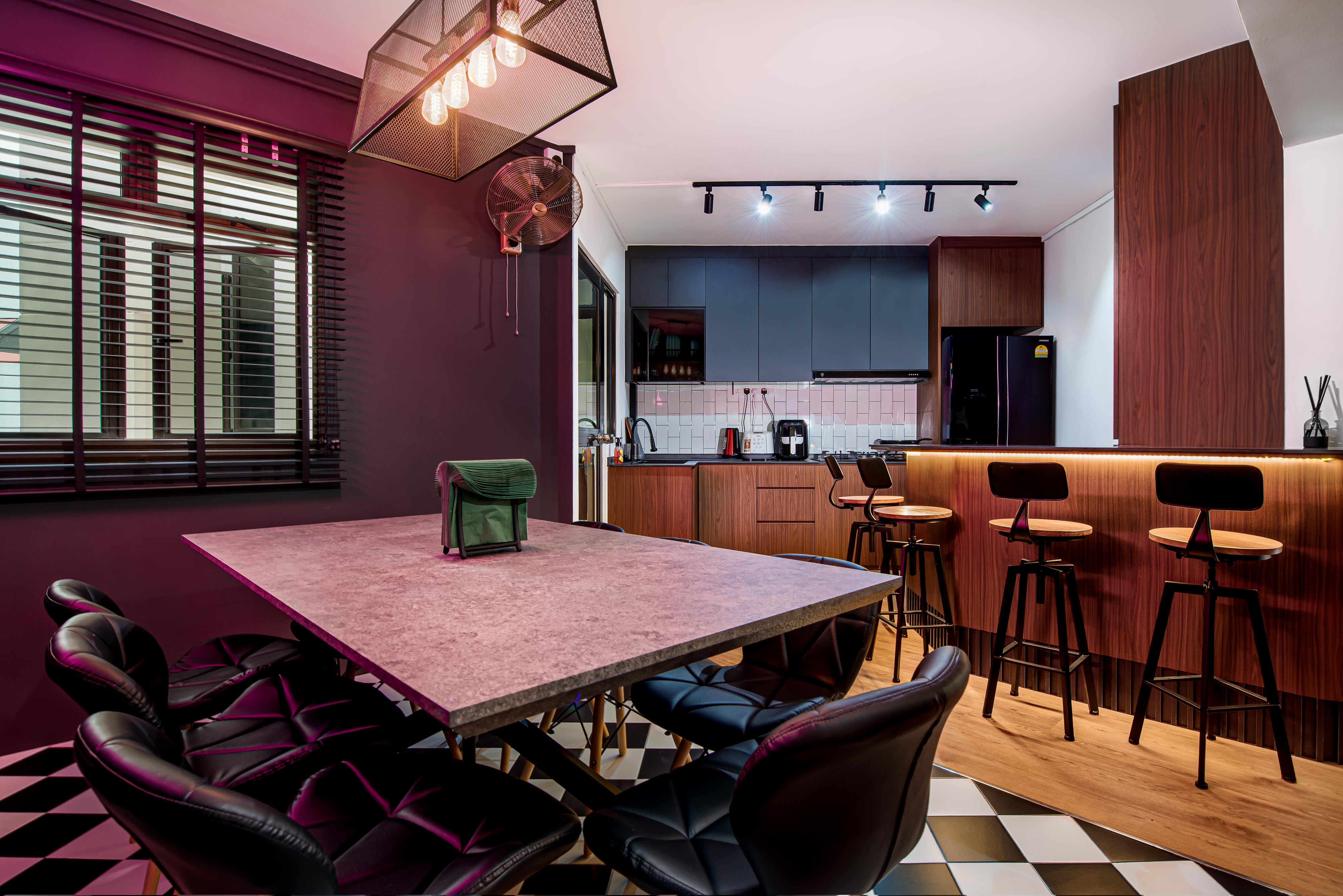 Eclectic Design - Kitchen - HDB 5 Room - Design by Mr Designer Studio