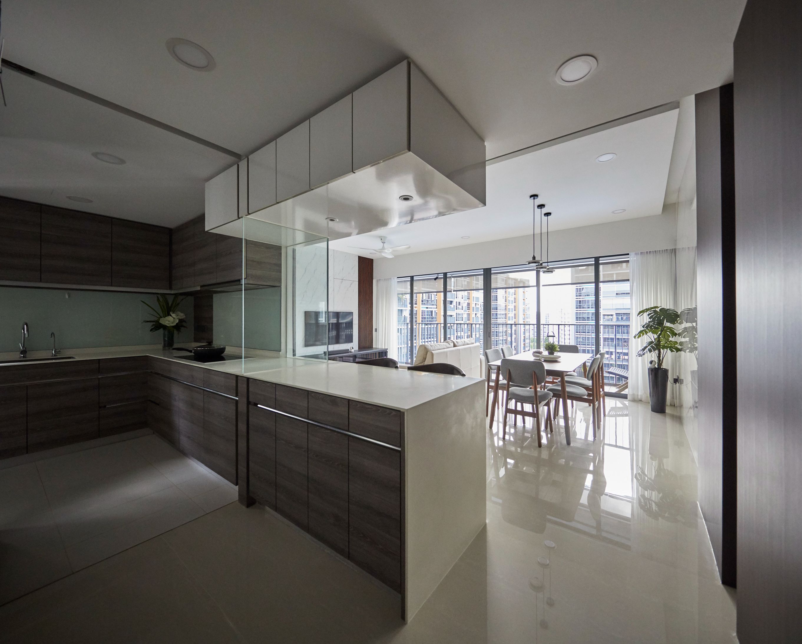 Modern Design - Dining Room - Condominium - Design by Mu Design Studio