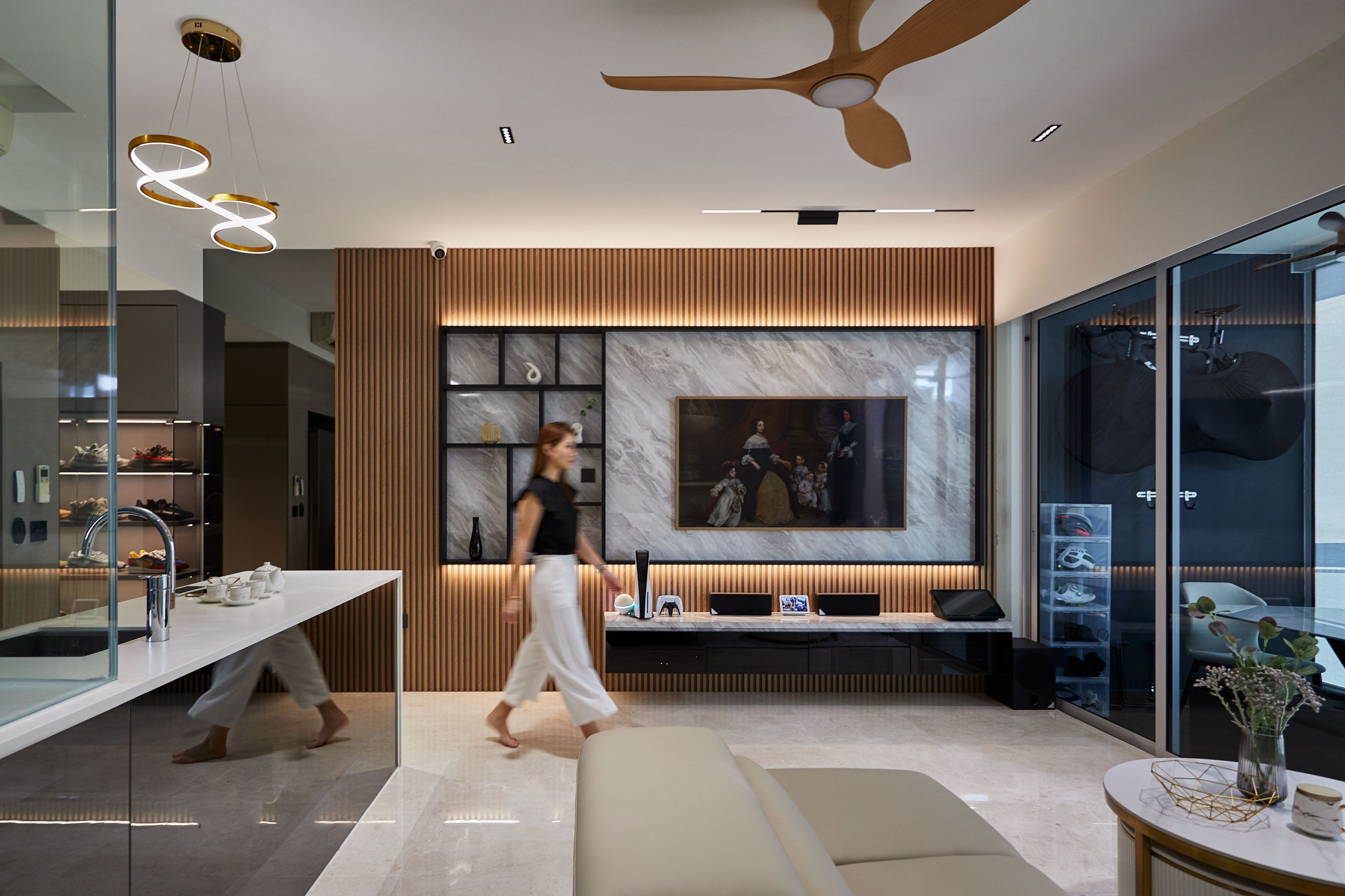 Modern Design - Living Room - Condominium - Design by Mu Design Studio