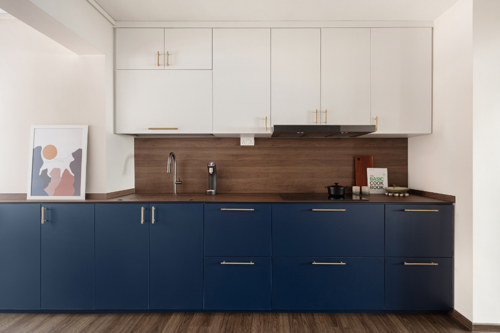 Eclectic Design - Kitchen - HDB 4 Room - Design by Mu Design Studio