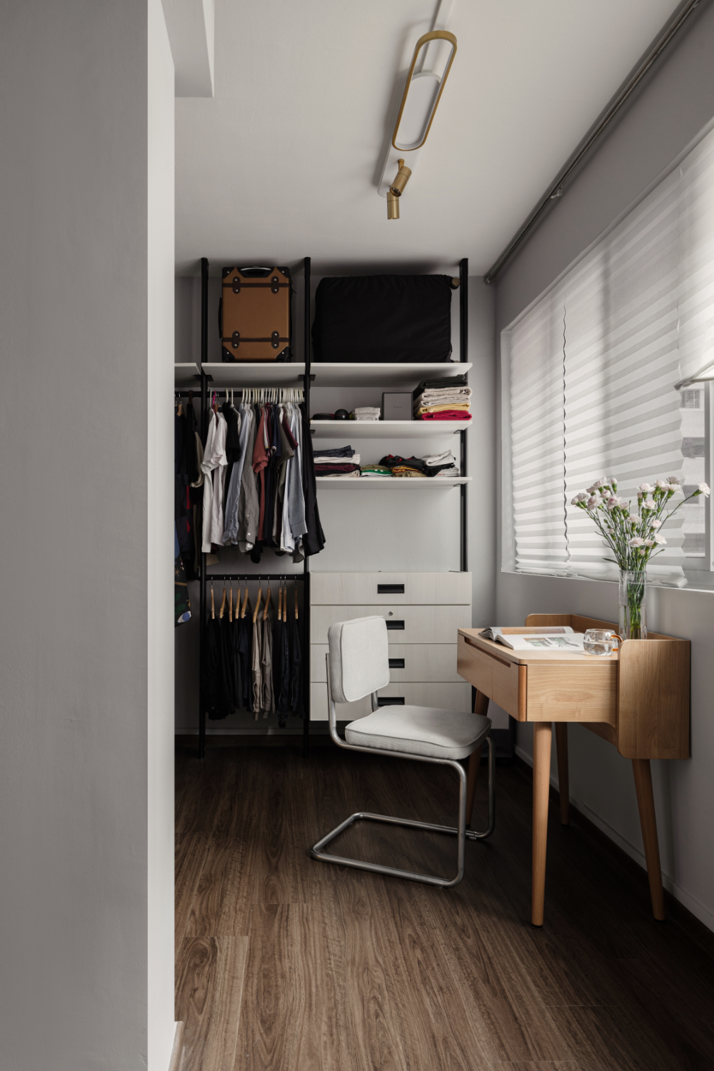 Eclectic Design - Bedroom - HDB 4 Room - Design by Mu Design Studio