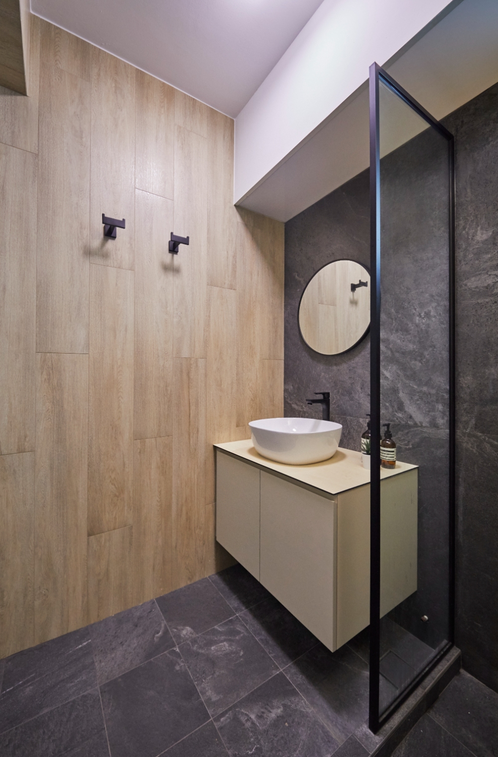 Scandinavian Design - Bathroom - HDB 4 Room - Design by Mu Design Studio