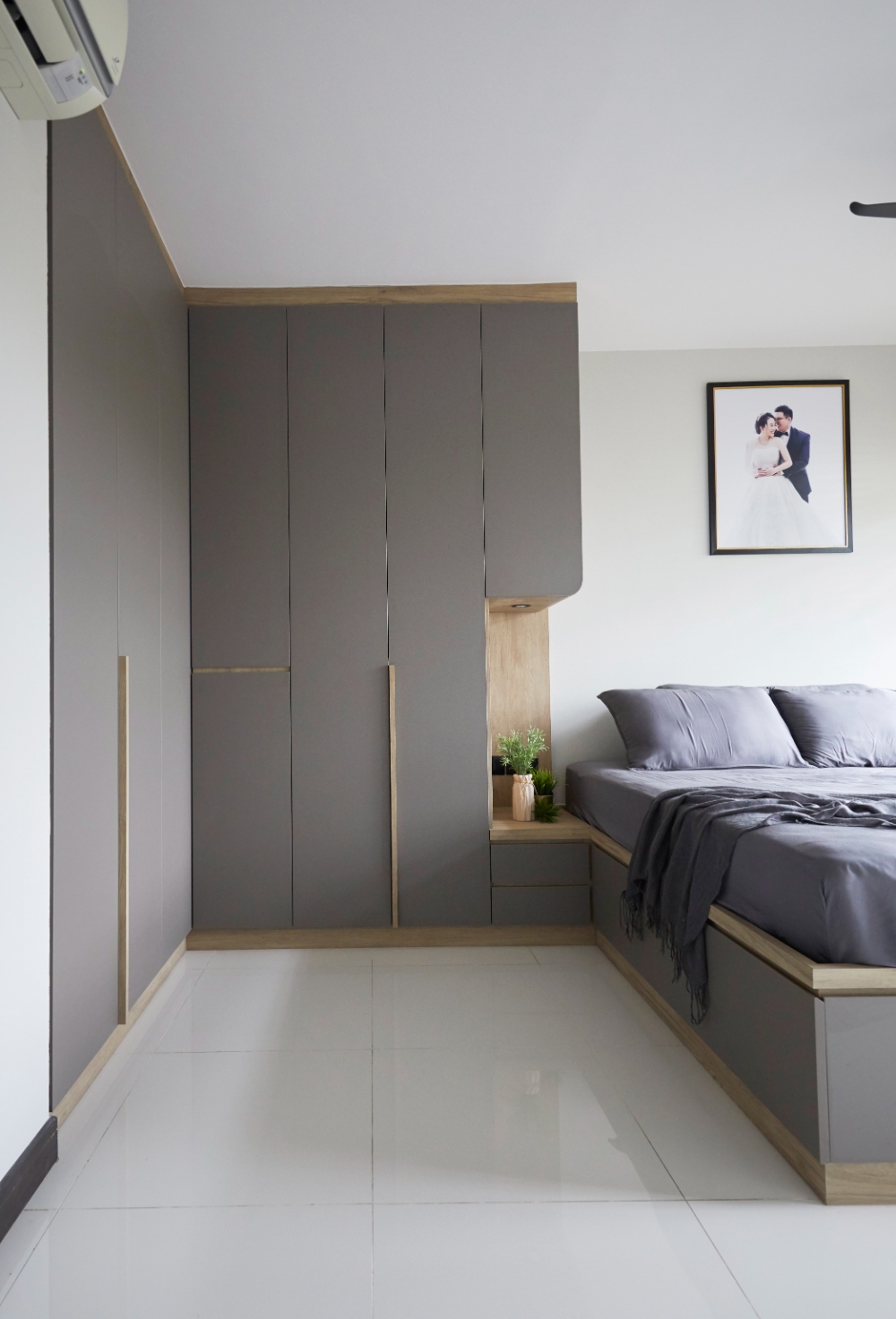 Scandinavian Design - Bedroom - HDB 4 Room - Design by Mu Design Studio