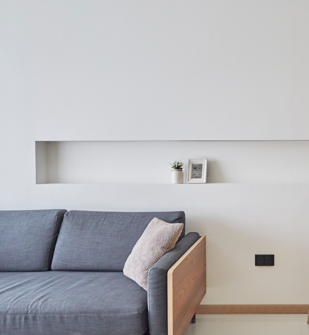 Scandinavian Design - Living Room - HDB 4 Room - Design by Mu Design Studio