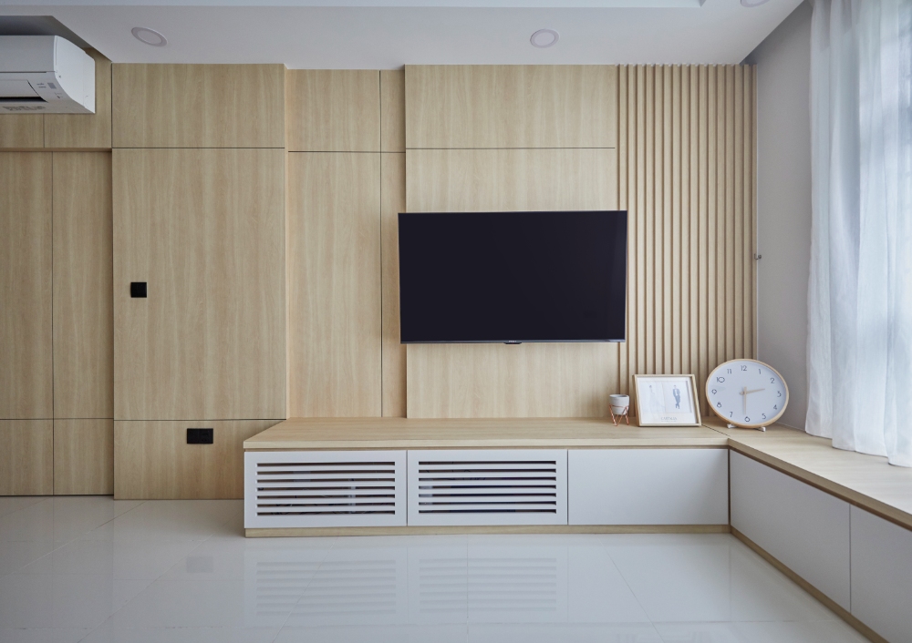 Scandinavian Design - Living Room - HDB 4 Room - Design by Mu Design Studio