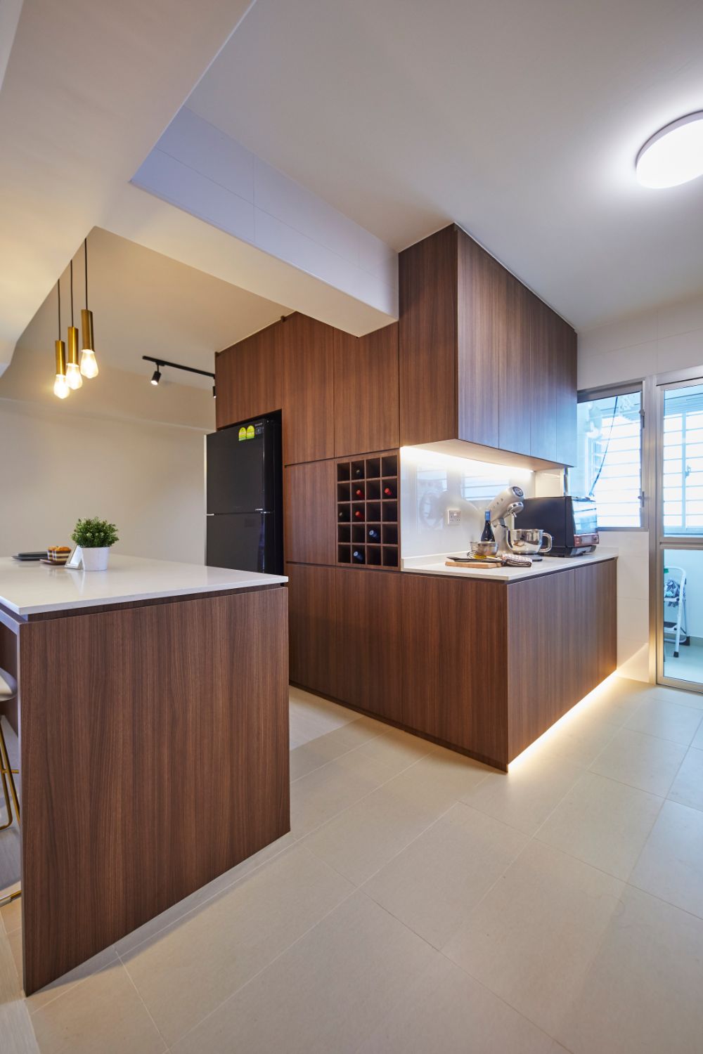 Contemporary, Modern, Scandinavian Design - Kitchen - HDB 5 Room - Design by Mu Design Studio