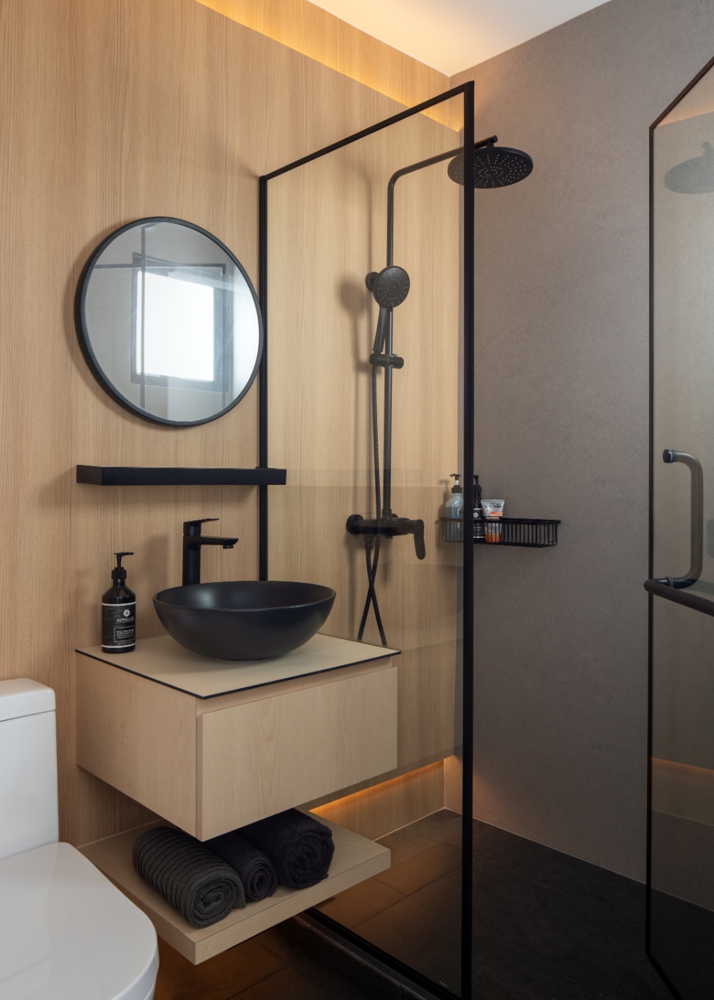 Scandinavian Design - Bathroom - HDB 3 Room - Design by Mu Design Studio