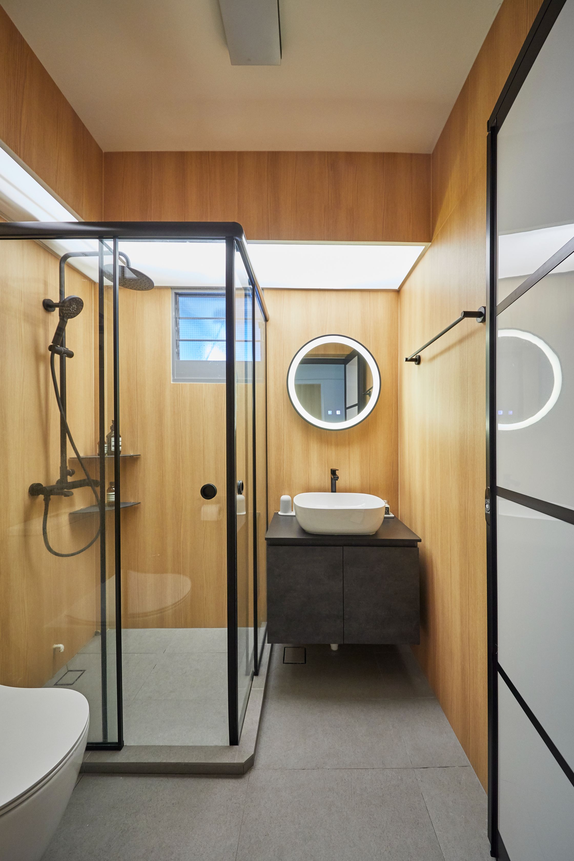 Scandinavian Design - Bathroom - HDB 4 Room - Design by Mu Design Studio